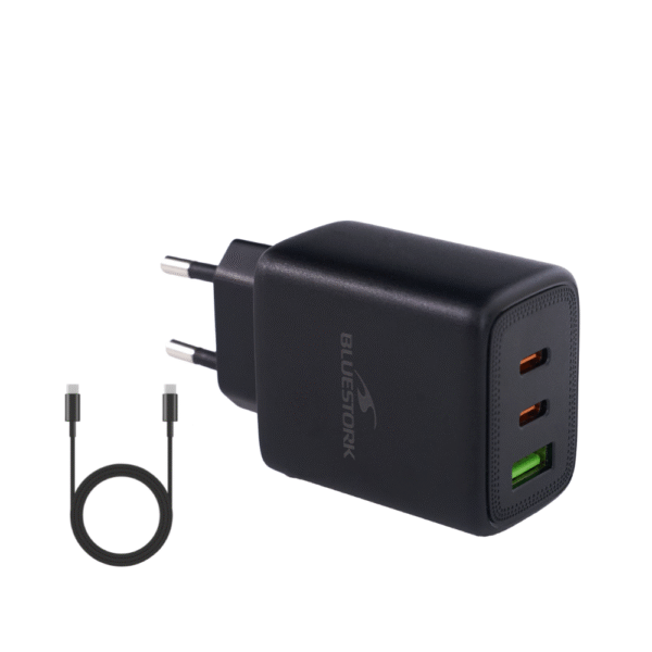 65 W COMPACT CHARGER Double USB-C / USB-A